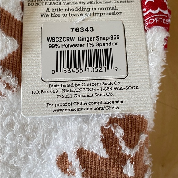 Cozy Gingerbread Pattern Socks - Picture 7 of 8